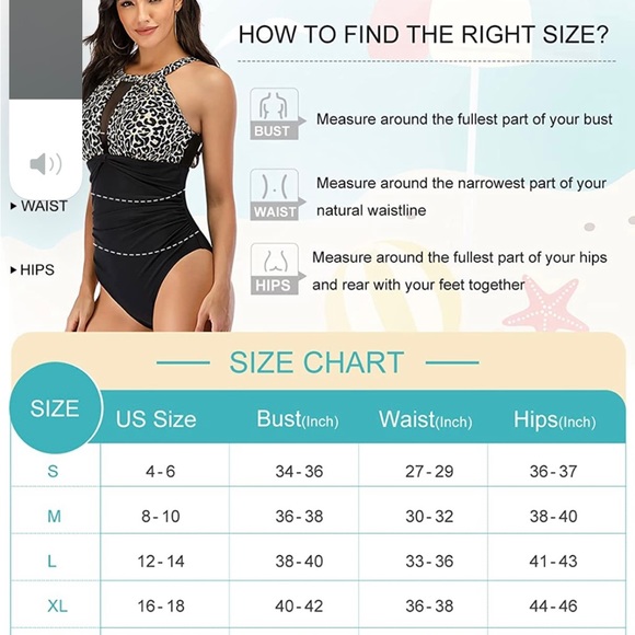 One piece bathing suit - Picture 3 of 3